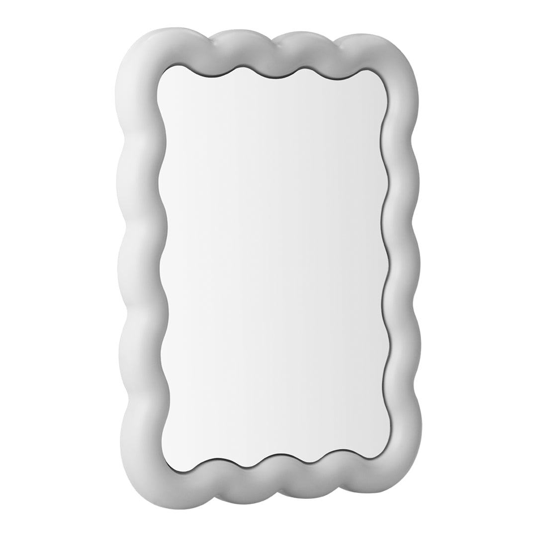 Simon Legald Illu Mirror by Normann Copenhagen - Modern Scandinavian Wall Mirror for Home & Office Decor