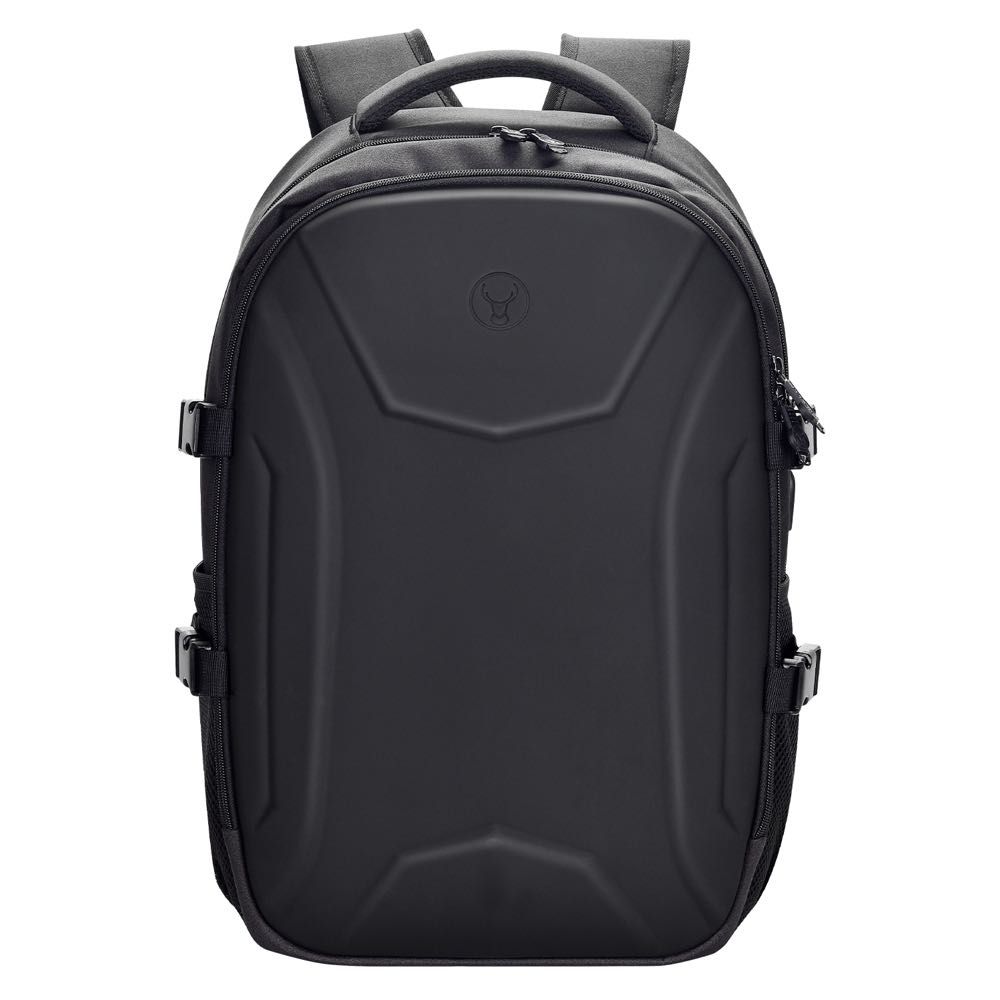 Bonelk Durable 15” 16” Laptop Backpack for Men & Women - Waterproof Travel Backpack with USB Charging Port - Perfect for Work, School & Outdoor Adventures (Black)