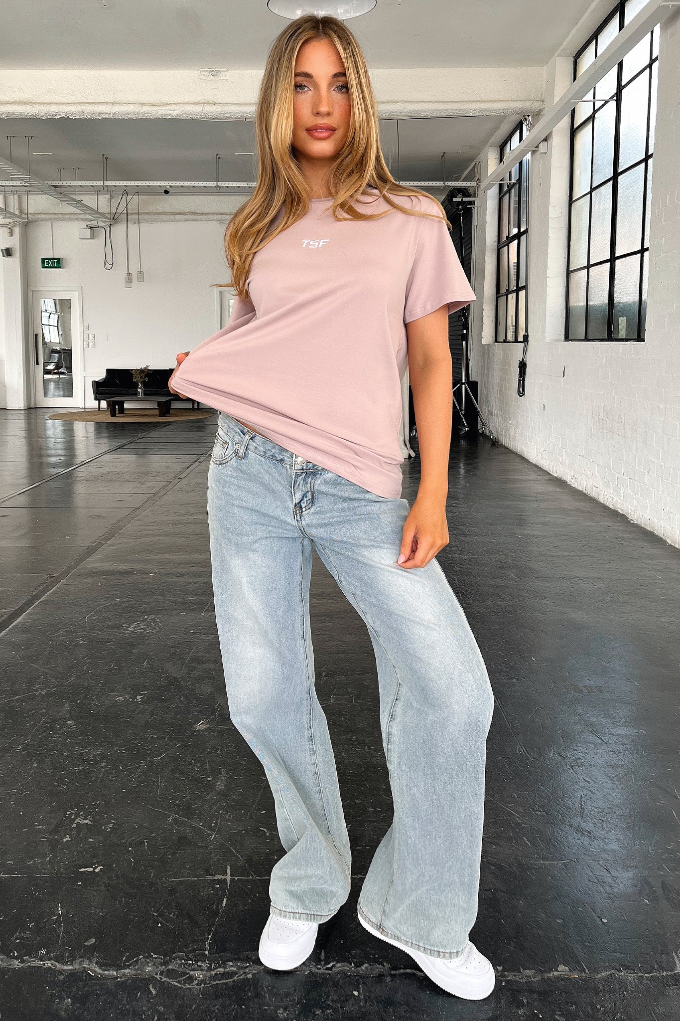 Kaztek Oversized T-Shirt for Women - Soft Cotton Relaxed Fit Tee in Mocha Brown | Casual Wear, Loungewear & Street Style Outfits