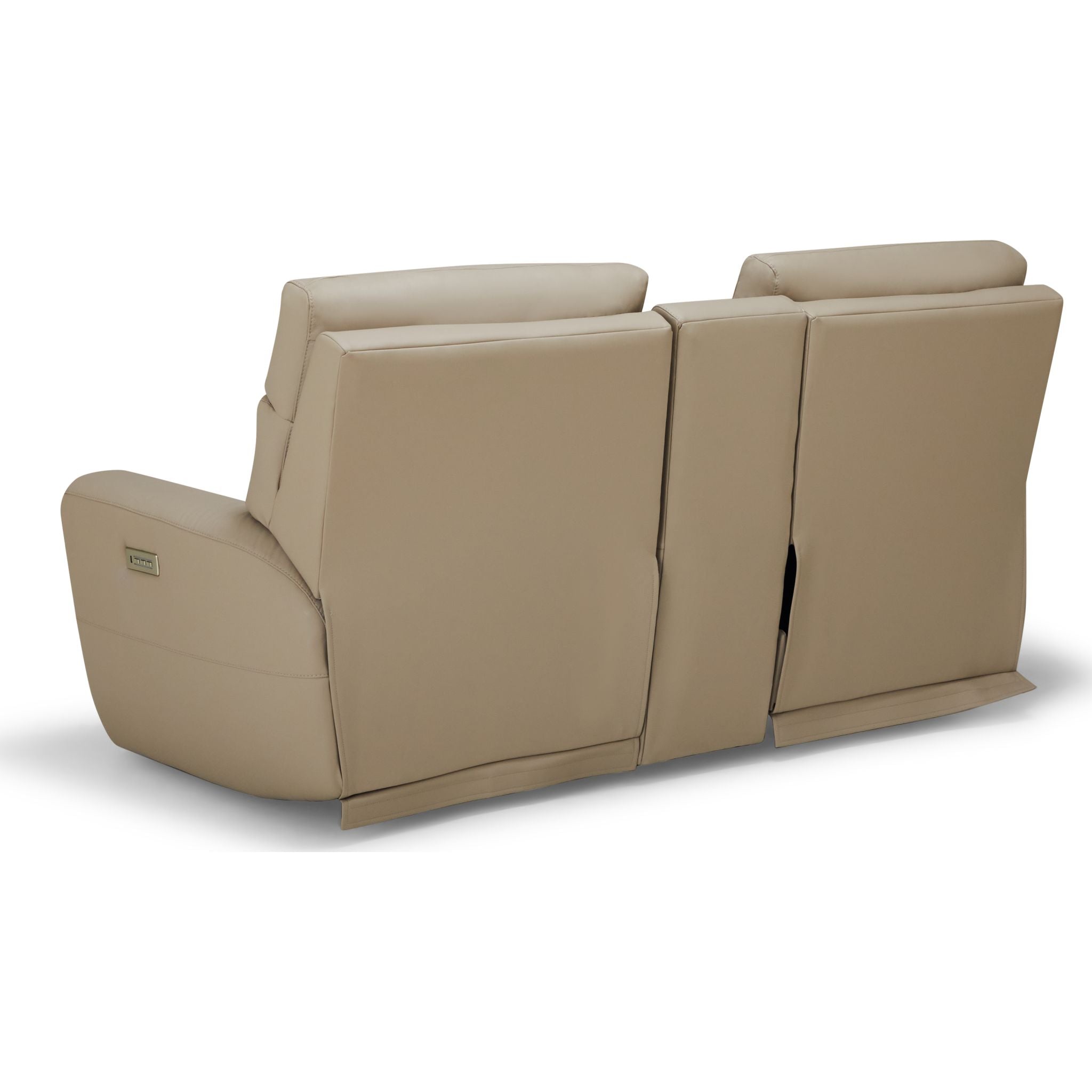 Aedon Power Reclining Loveseat with Adjustable Headrest & Lumbar Support - Modern Comfort for Living Room, Home Theater & Small Spaces - Bali Harvest Collection