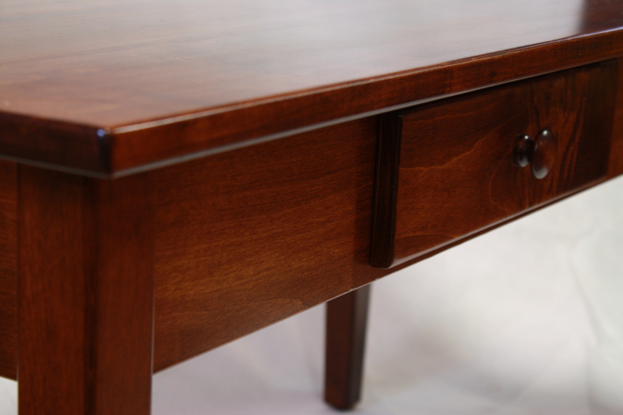 Maple Wood Cocktail Table with Drawer - Compact Side Table for Living Room, Bedroom & Bar - Perfect for Drinks, Books & Home Decor