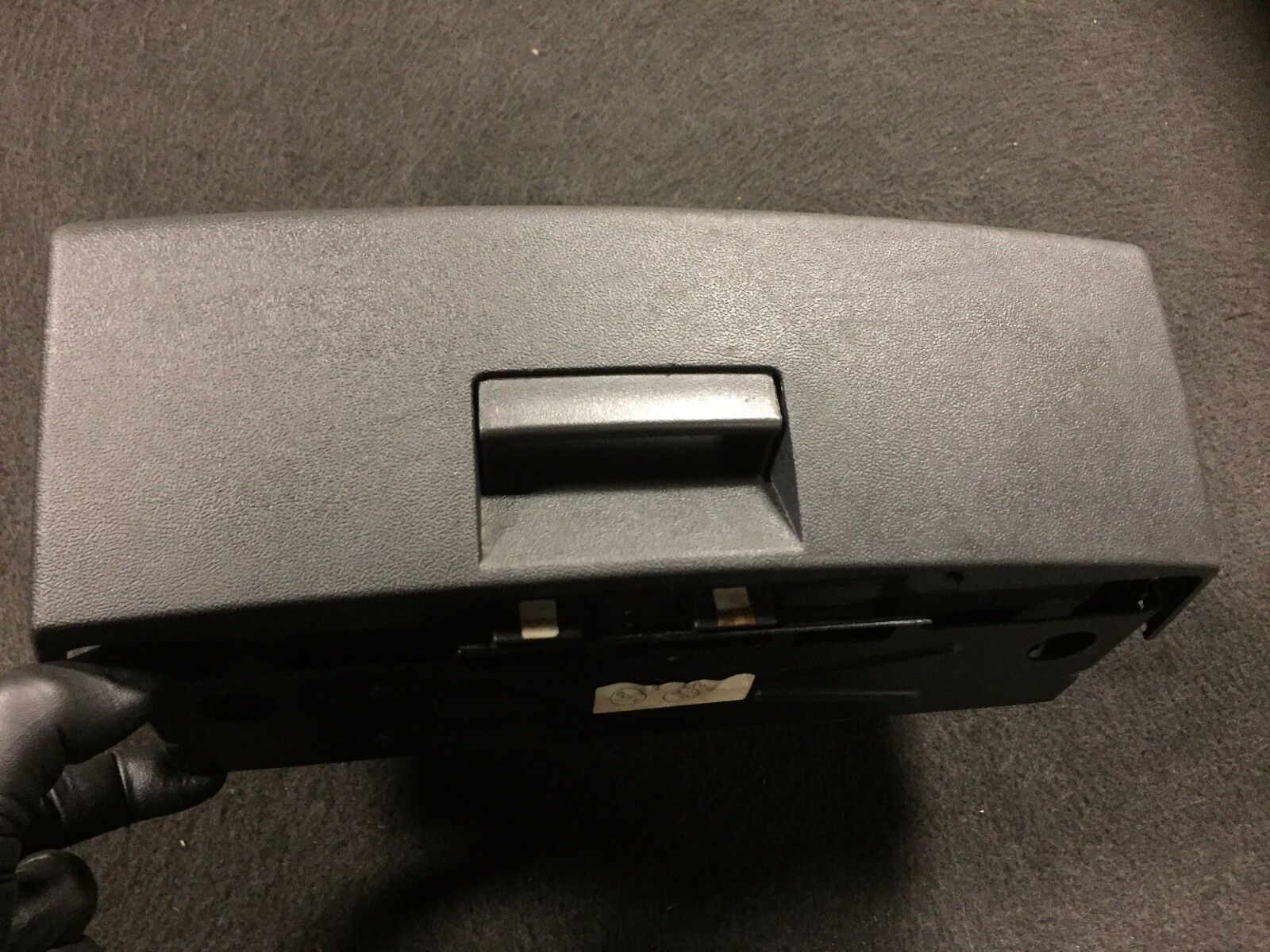 Original Audi A6 2005-2008 Under Seat Storage Box - Driver Side Glove Compartment Replacement - Perfect for Car Organization & Small Item Storage