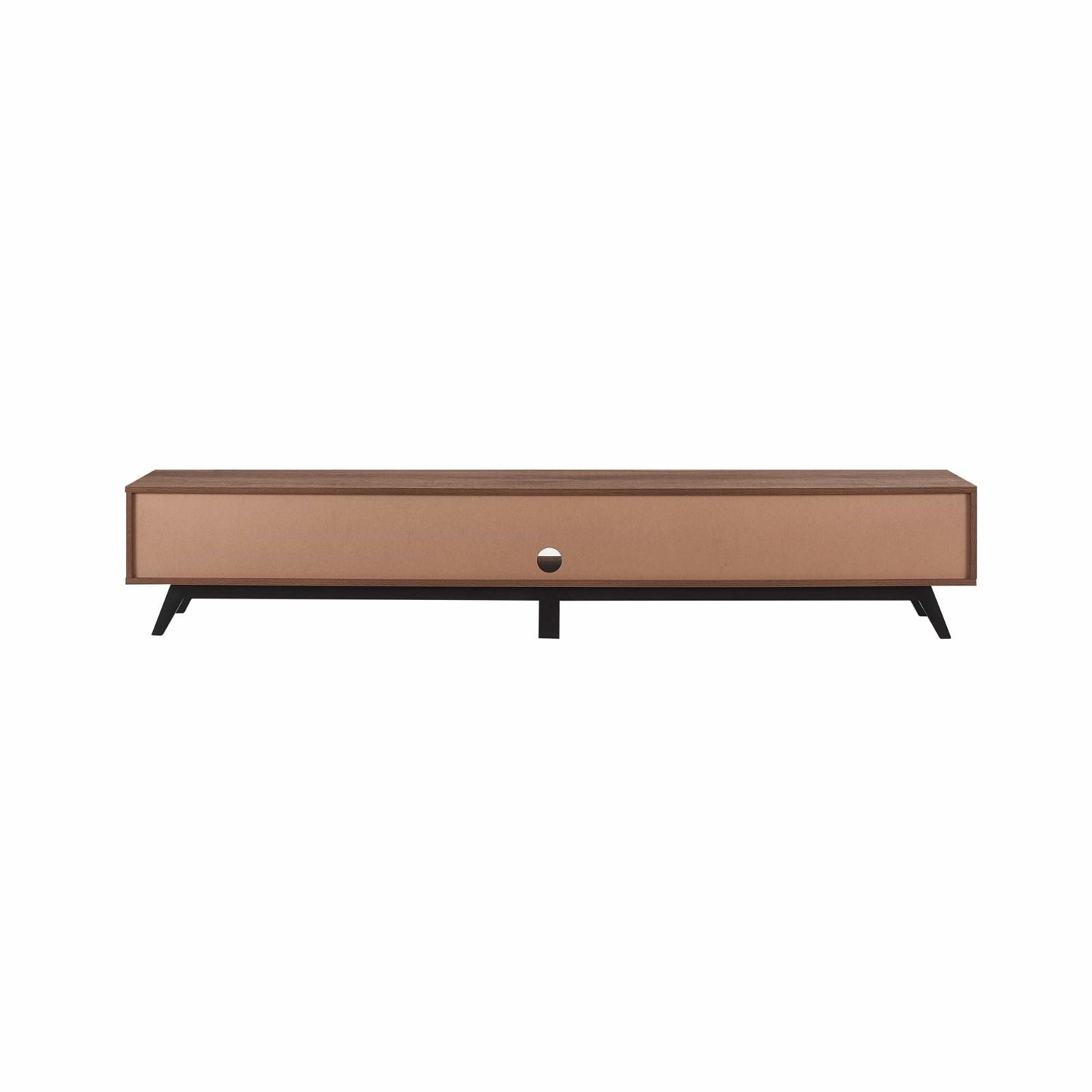 Tauris NOVA LL Entertainment Unit in Dark Oak - Modern TV Stand for Living Room, Home Theater & Media Storage