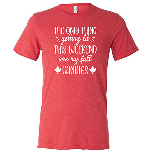 Unisex Fall Candles Shirt - Funny Autumn Candle Lover T-Shirt for Men & Women | Perfect for Cozy Nights, Pumpkin Spice Season & Candlelight Evenings