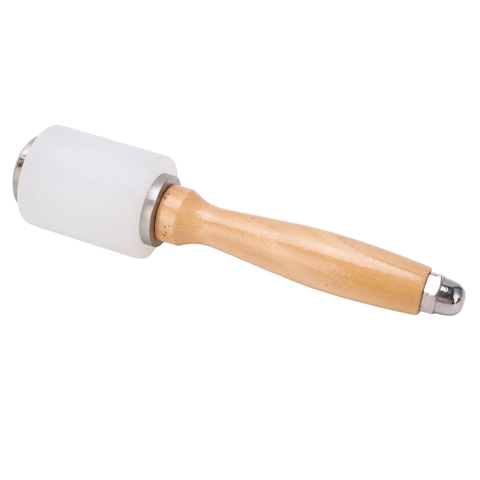 Premium Leathercraft Nylon Head Hammer - Ergonomic DIY Leather Working Mallet Tool for Handcrafting, Stitching & Repetitive Knocking - Perfect for Home Workshops & Professional Leather Shops