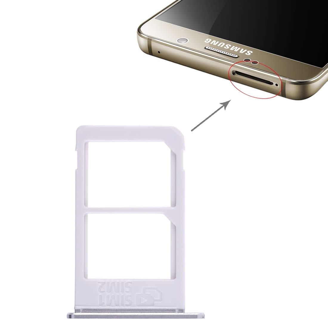 Premium Samsung Galaxy Note 5 SIM Card Tray - Durable Replacement for N920 | Mobile Repair Accessories