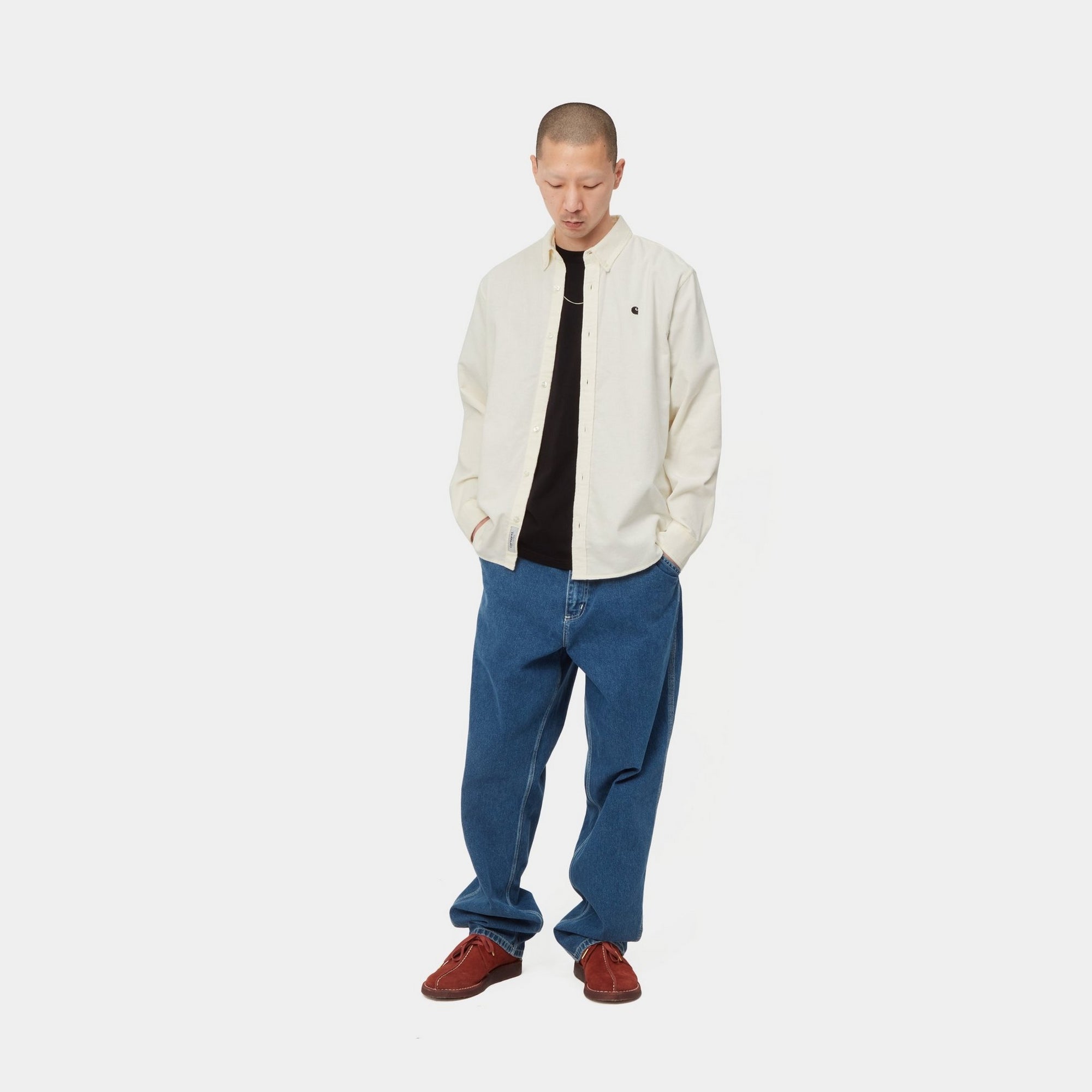 Madison Fine Cord Shirt for Men | Premium Waxed Cotton Shirt | Casual & Smart Office Wear | Outdoor & Travel Essentials