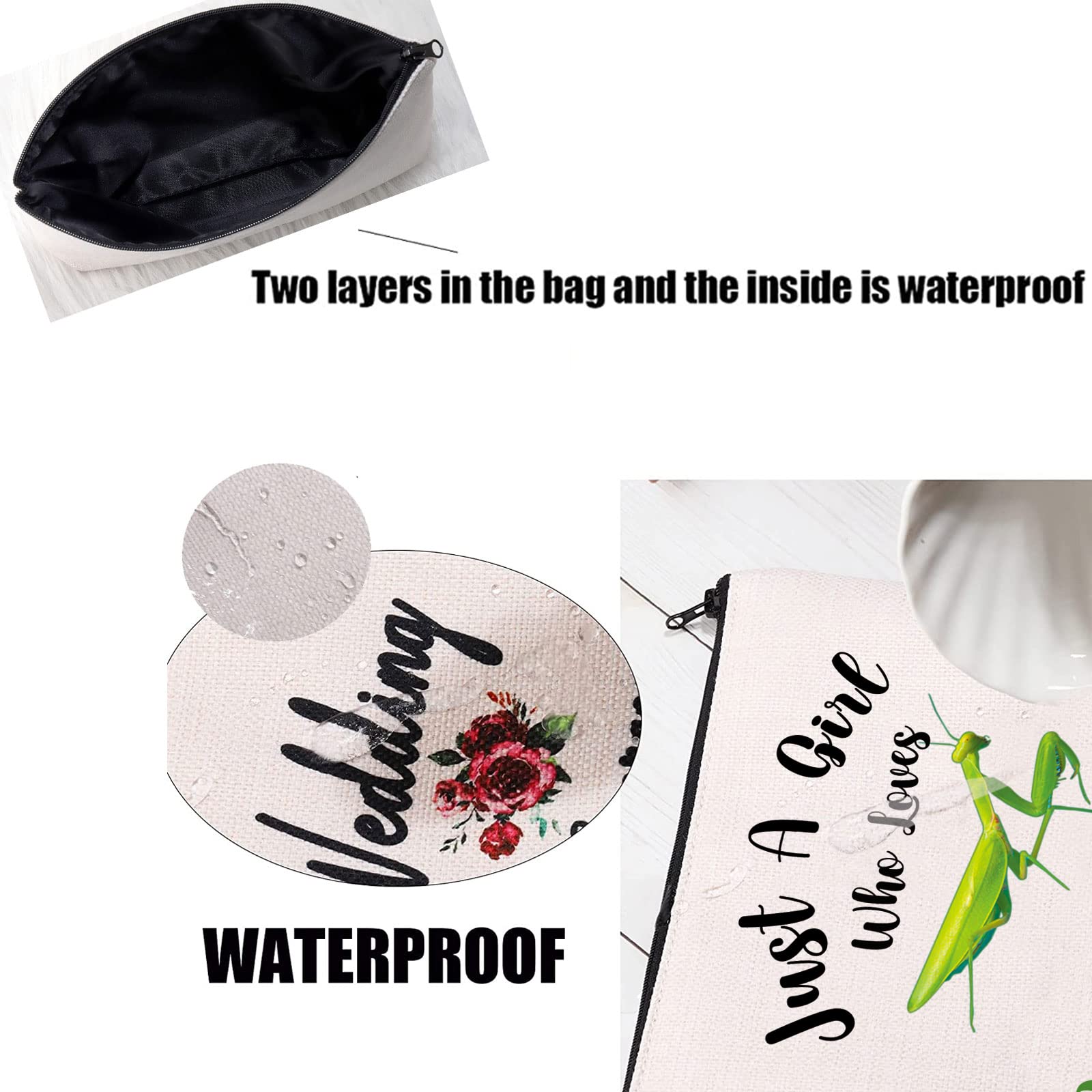 PXTIDY Praying Mantis Keeper Pouch - Beige Insect Leeper Gift for Bug Enthusiasts & Mantis Moms - Perfect for Carrying Pet Mantises to Outdoor Adventures & Nature Walks