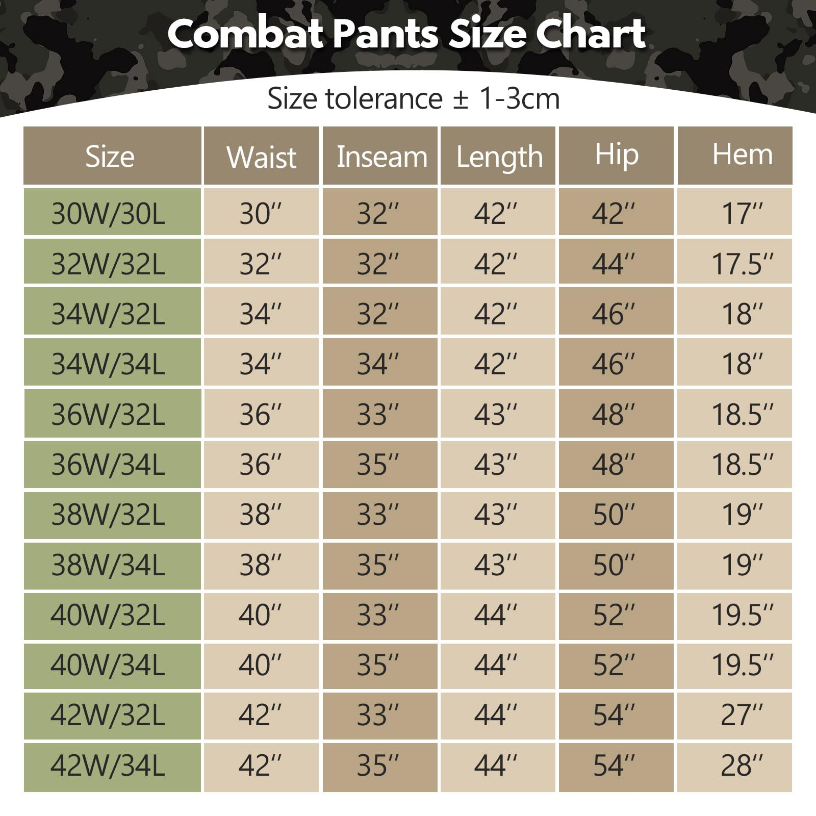 G3 Combat Pants for Men - Military Tactical Camouflage Pants with Multi-Pocket Design | Rip-Stop Fabric for Hunting, Hiking & Paintball | Outdoor Adventure & Tactical Operations