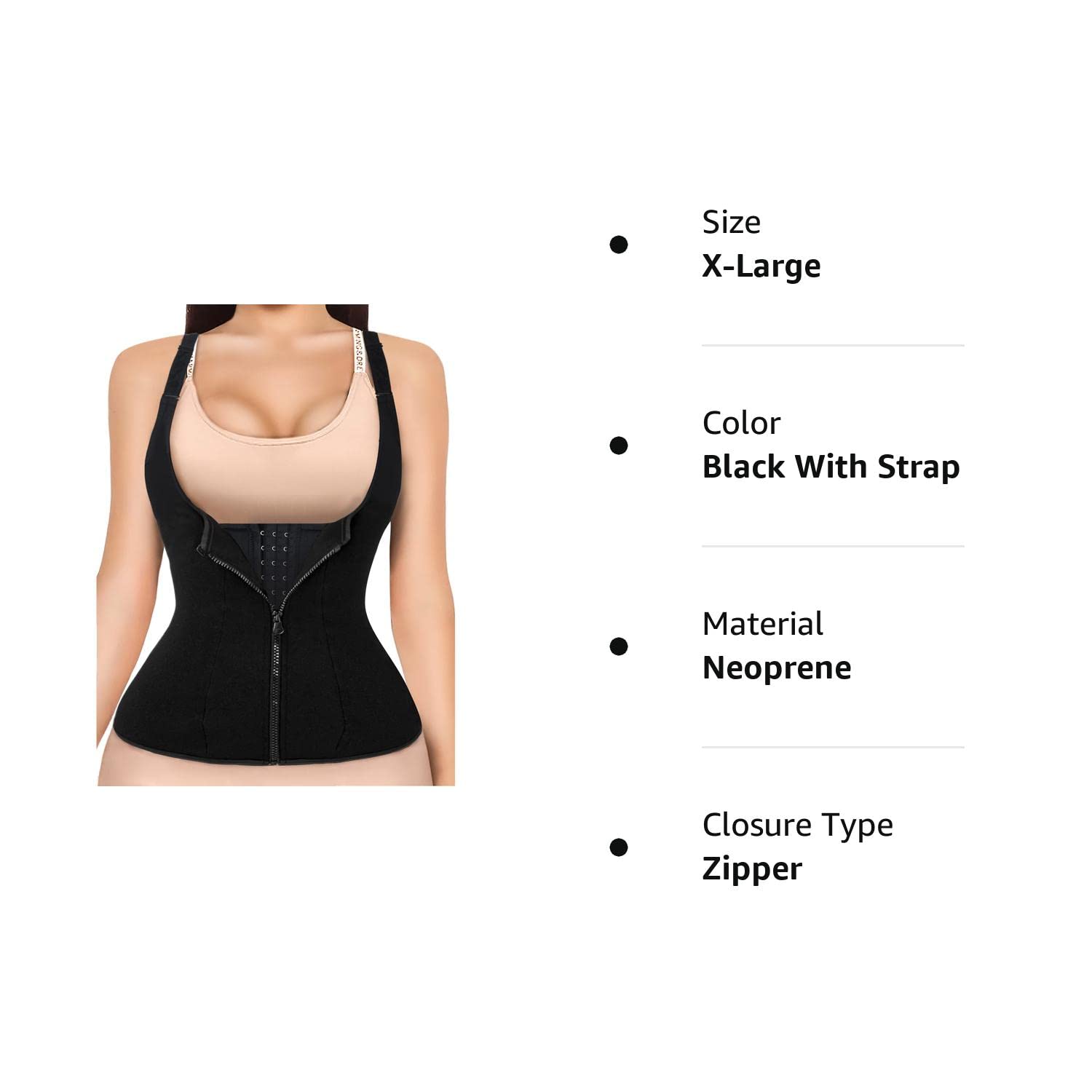 Reamphy Women's Waist Trainer Corset - Workout Trimmer Sweat Sports Girdle Belt for Body Shaping & Tummy Control | Perfect for Gym, Yoga & Postpartum Recovery