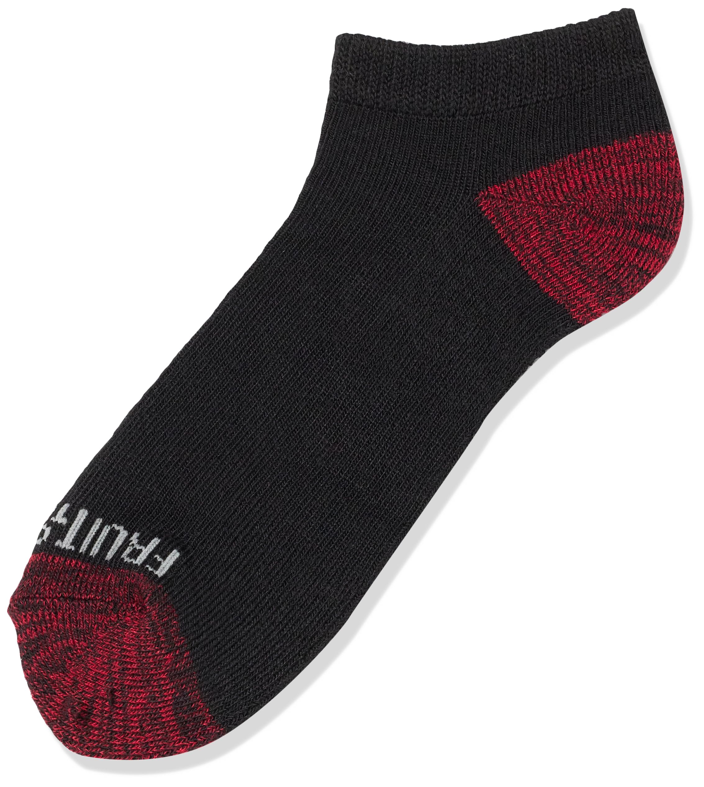 Fruit of the Loom Boys' Lightweight No Show Socks 10 Pack - Breathable Comfort for School, Sports & Everyday Wear