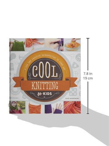 Kids Knitting Kit - Fun & Creative Fiber Art Starter Set for Children | Learn to Knit with Easy DIY Projects for Beginners | Perfect for Arts & Crafts, Gifts & Creative Play