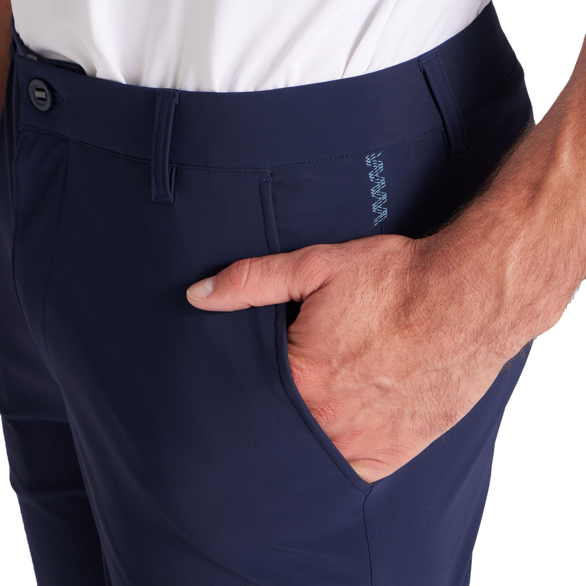 PUMA Golf Men's 101 Evo Stretch Comfort Pants - Deep Navy, 32W x 34L - Lightweight & Breathable for Golfing & Casual Wear