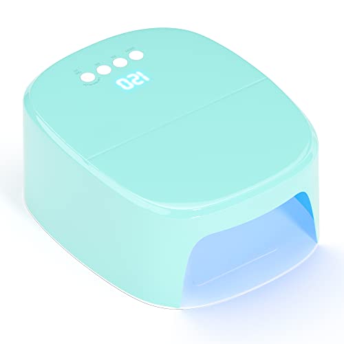 BETE 60W Cordless Rechargeable UV LED Nail Lamp - Professional Gel Polish Dryer for Fast Curing | USB Charging Port for Phone & Nail Drill | Portable Manicure Tool (Blue) - Perfect for Home Nail Salons, Travel & DIY Gel Nail Art | At-Home Manicures, Nail Salon Business & On-The-Go Nail Care