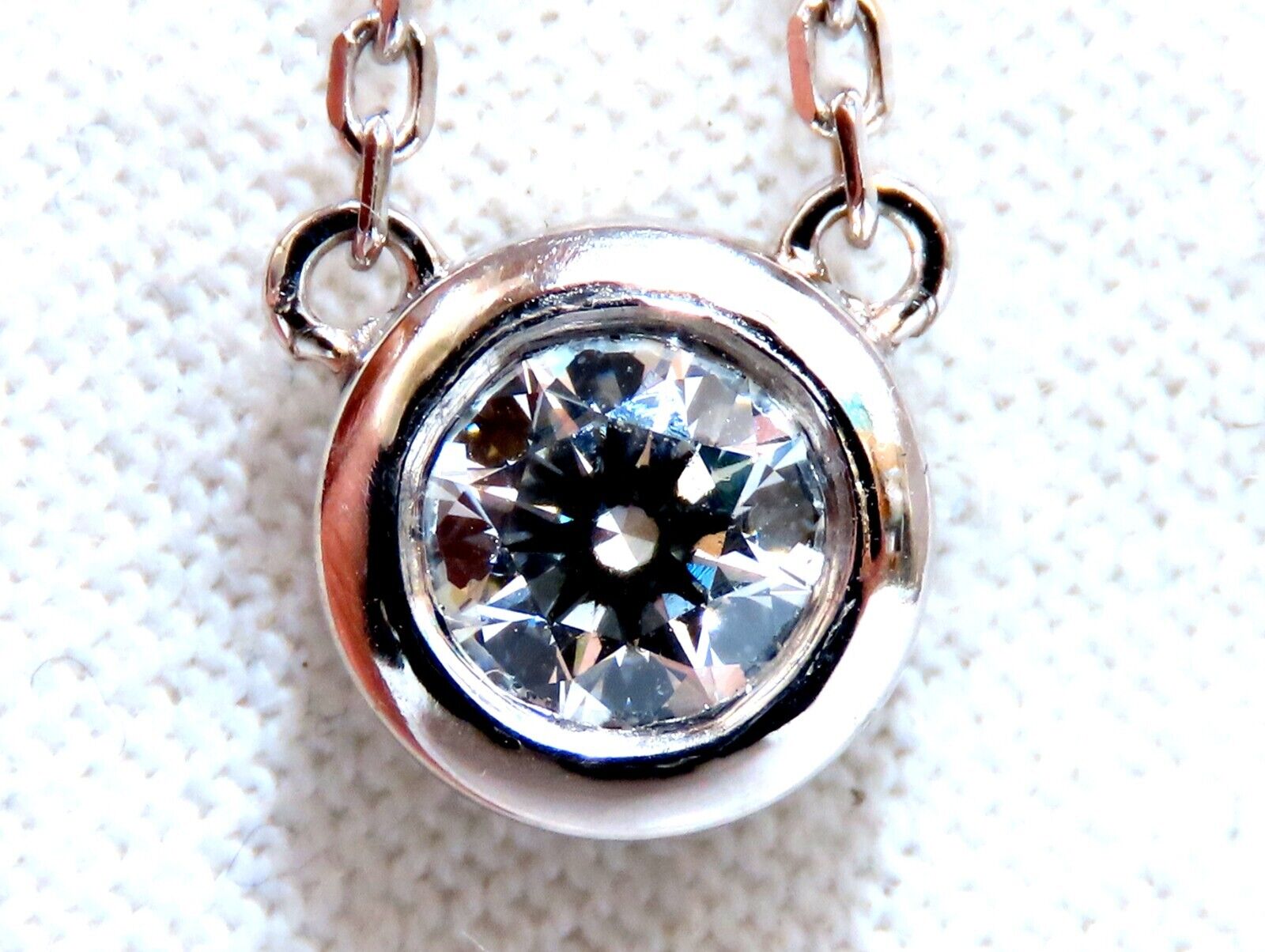 GIA Certified .42ct Diamond Solitaire Necklace - G Color VS2 Clarity - Elegant 14K White Gold Pendant for Women, Perfect for Anniversary Gifts, Valentine's Day & Special Occasions
