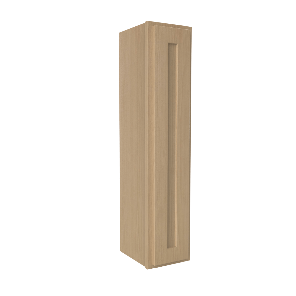 42 Inch High Single Door Wall Cabinet - Luxor Harvest RTA, 9W x 42H x 12D - Perfect for Kitchen, Bathroom, or Garage Storage & Organization