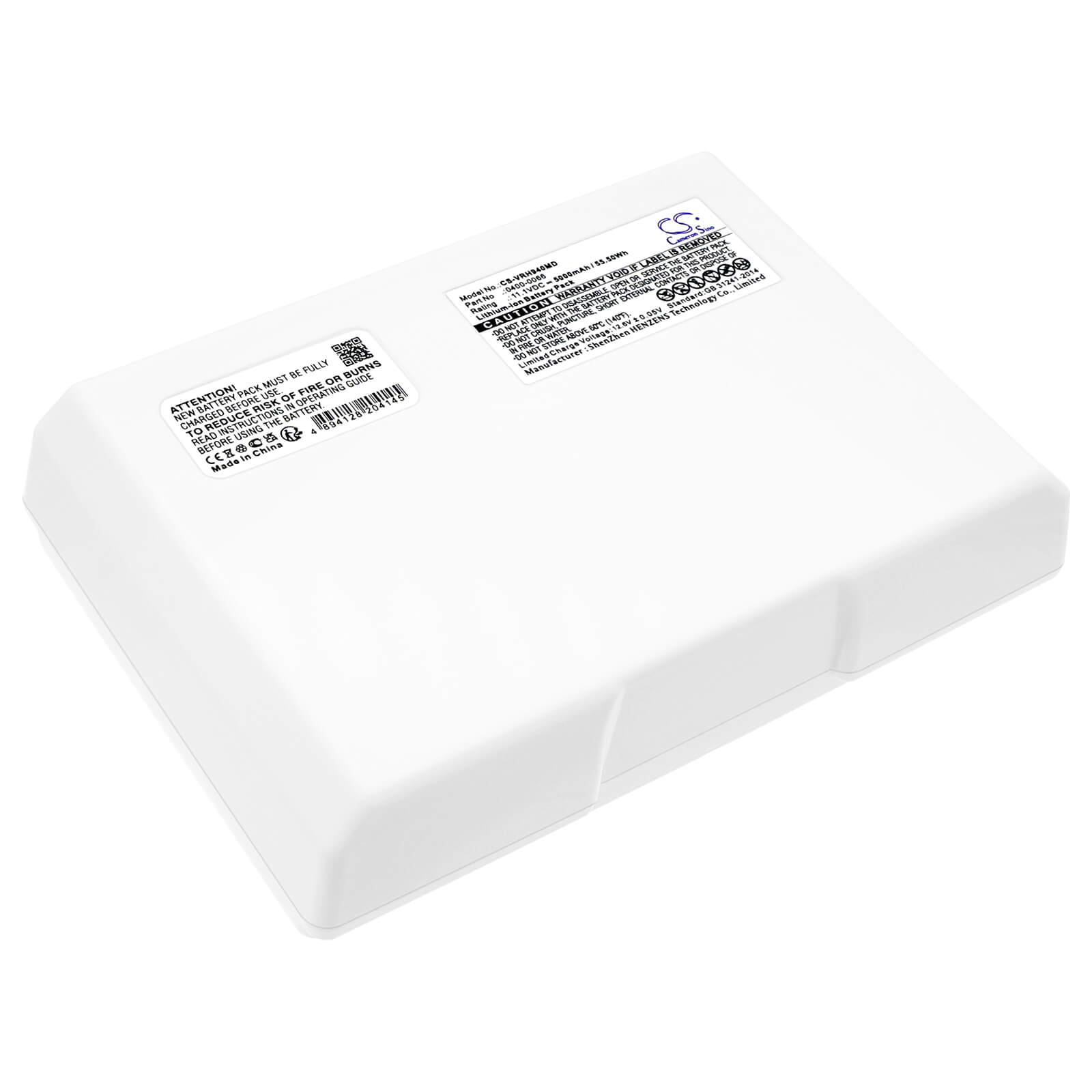 11.1V 5000mAh Li-ion Replacement Battery for Bladderscan 9400 & BVI 9400 Medical Devices - 55.50Wh Power Supply | Ideal for Ultrasound Scanners & Portable Medical Equipment