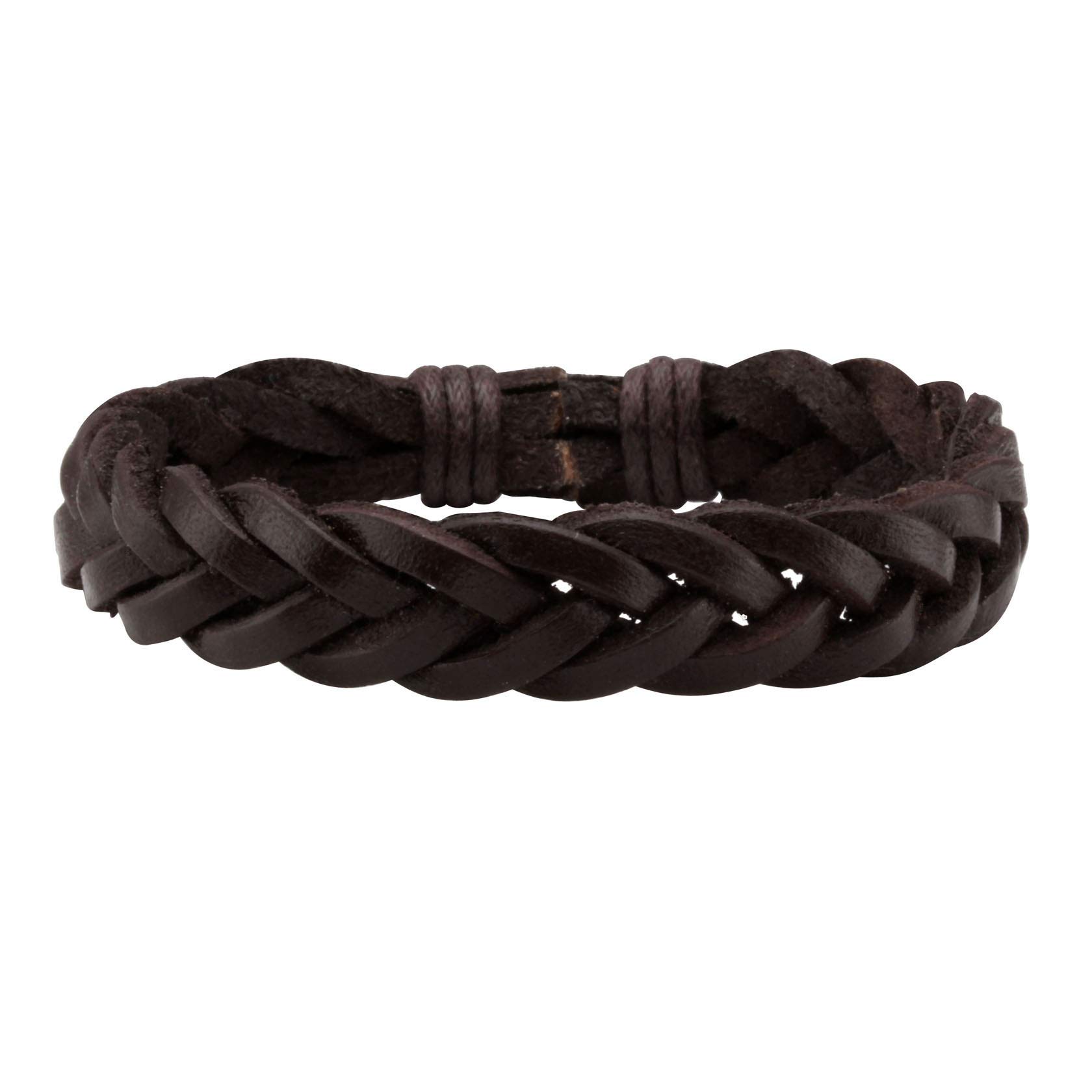 4-10 Pcs Adjustable Leather Bracelets Set for Women & Men - Braided Wooden Beads Wrap Cuff Cord - Boho Style Handmade Jewelry for Daily Wear, Gifts & Festival Fashion Accessories