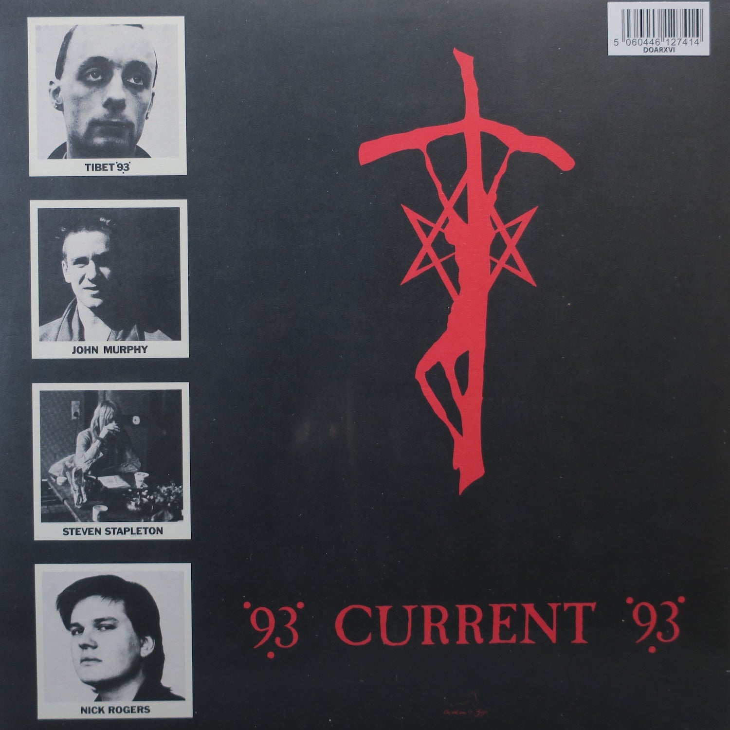 **CURRENT 93 'Dogs Blood Rising' Picture Disc Vinyl LP – Limited Edition 1984 Industrial Neo Folk Music Record – Perfect for Collectors & Dark Music Enthusiasts**