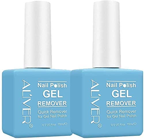**Professional Gel Nail Polish Remover – Fast & Gentle Removal in 3-5 Minutes for Natural, Gel & Acrylic Nails – No Damage, 2-Pack – Perfect for Salon & Home Manicures**