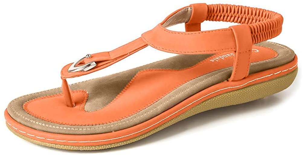 Women's Comfortable Slip-On Sandals for Summer - Soft & Cushioned Walking Shoes for Beach, Travel & Casual Outings
