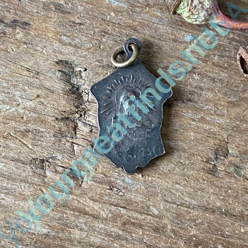 Vintage Catholic Devotional Metal Pendant - Religious Cross Necklace for Women & Men - Perfect for Prayer, Church, Gifts & Everyday Faith Jewelry