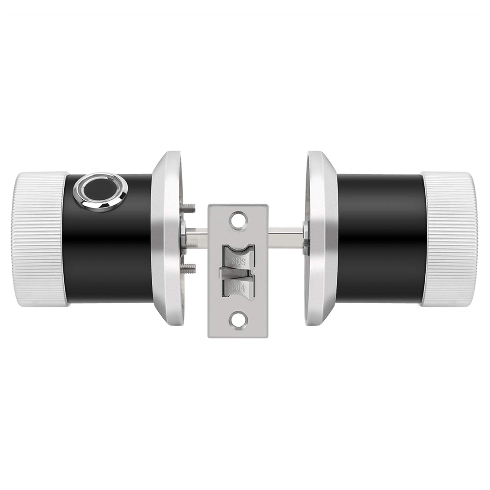 Smart Fingerprint Door Lock - 5-in-1 Keyless Entry with Fingerprint, Password, IC Card, Bluetooth App & Mechanical Key - Secure Anti-Theft Electronic Lock for Home, Office & Apartment Security