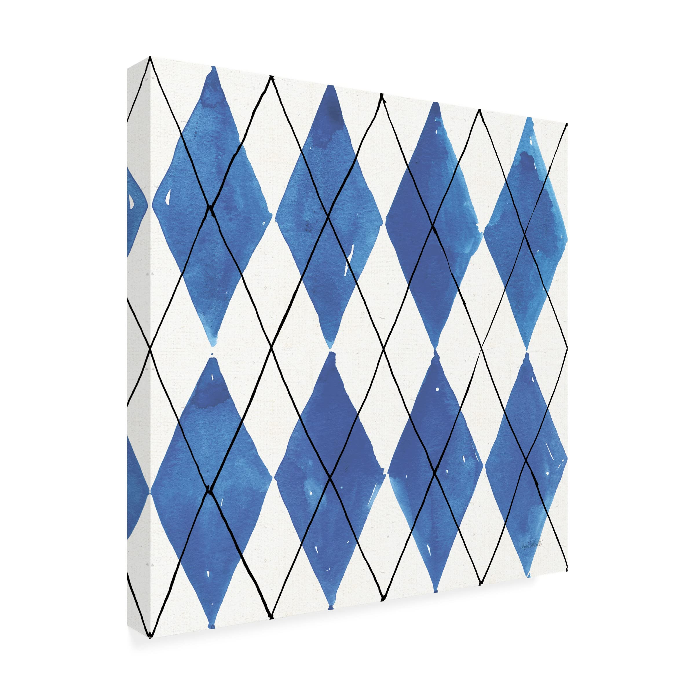 Anne Tavoletti 'Fruit Stand Pattern VB' Canvas Wall Art Print - Modern Home Decor for Living Room, Bedroom & Office - Vibrant Kitchen Fruit Painting