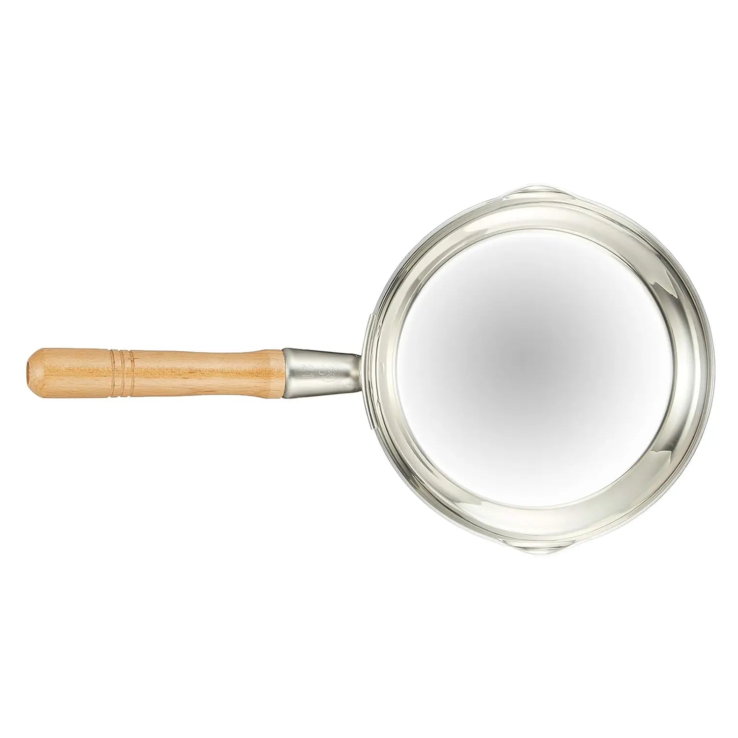 Premium Honma Seisakusho 3-Ply Stainless Steel Yukihira Saucepan - Professional Japanese Cookware for Home Chefs - Perfect for Simmering, Sauces & Asian Cuisine