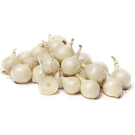 Fresh White Pearl Onions 10oz (Pack of 3) - Premium Quality Small Onions for Salads, Pickling, Stews & Gourmet Cooking - Kejora Brand