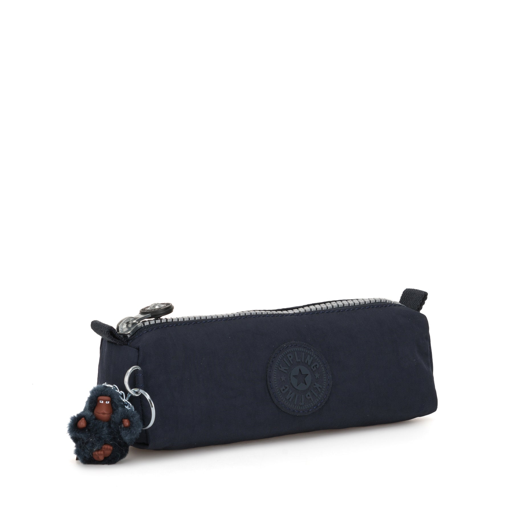 Kipling Freedom Pencil Case - True Blue Tonal School & Office Supplies for Students & Professionals | Compact Pouch for Pens, Pencils & Stationery Organization