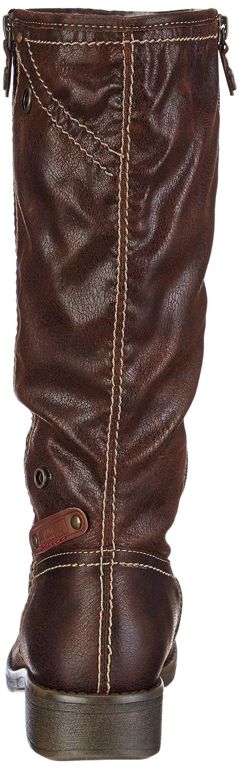 s.Oliver Women's Ankle Boots - Comfortable Winter Shoes for Women, Fashionable Leather Booties with Low Heel (Perfect for Office, Casual Outfits & Date Nights)
