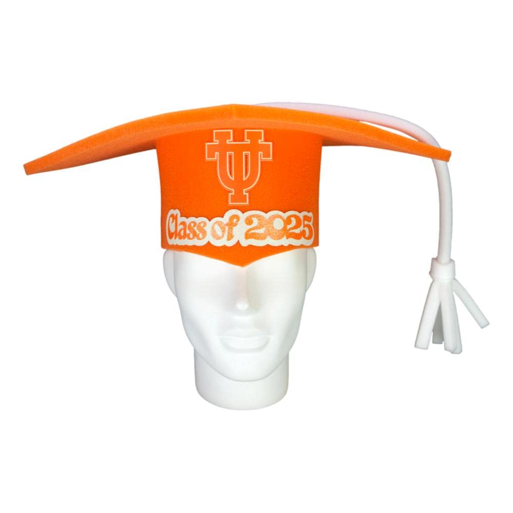 Custom Foam Party Graduation Caps - Personalized Graduation Hat Decor for College & High School 2022 - Unique Graduation Gift Idea for Parties, Celebrations & Photo Props
