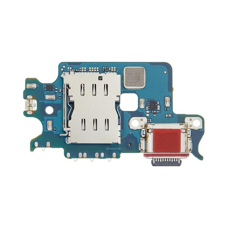 Original Samsung Galaxy S22 Charging Port Flex Cable with Microphone Replacement Part (SM-S901U) - Fast Charging & Audio Repair Solution for Home DIY or Professional Use