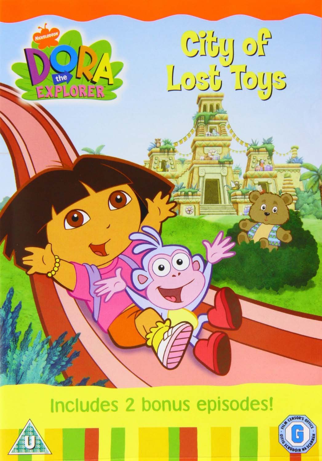 Dora The Explorer: City of Lost Toys DVD - Bilingual English/Spanish Version - Perfect for Kids' Birthday Gifts & Family Movie Nights