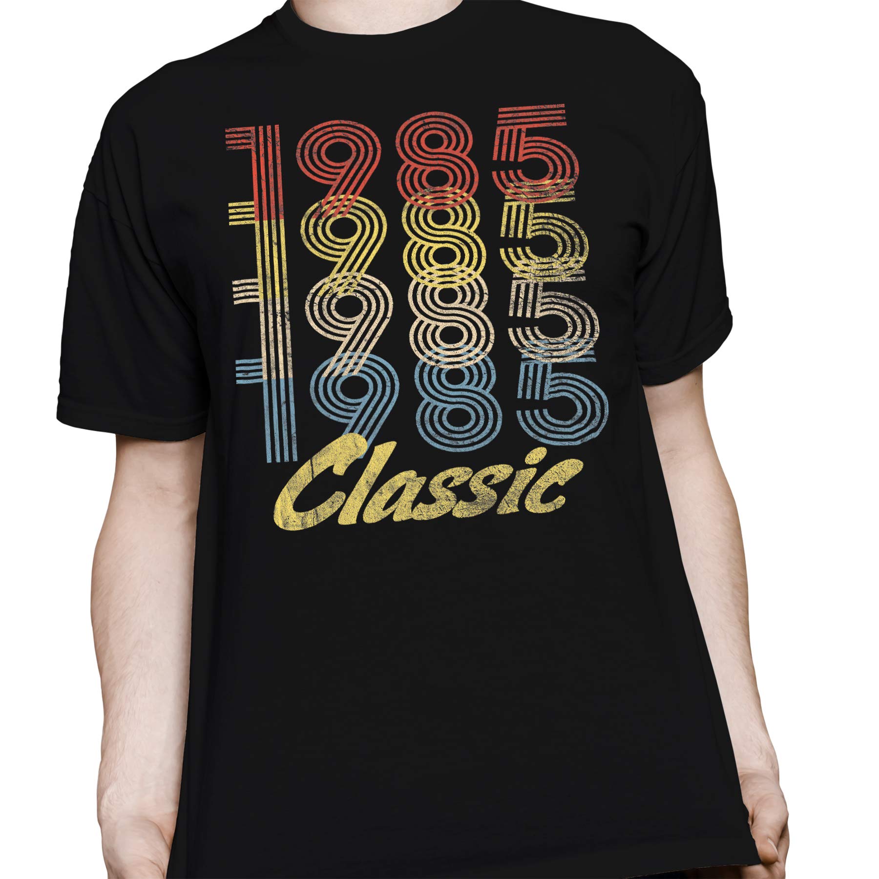 Classic 1985 Retro 40th Birthday T-Shirt for Men - Vintage 40 Year Old Gift Idea - Perfect for 1985 Birth Year Celebrations & Milestone Parties