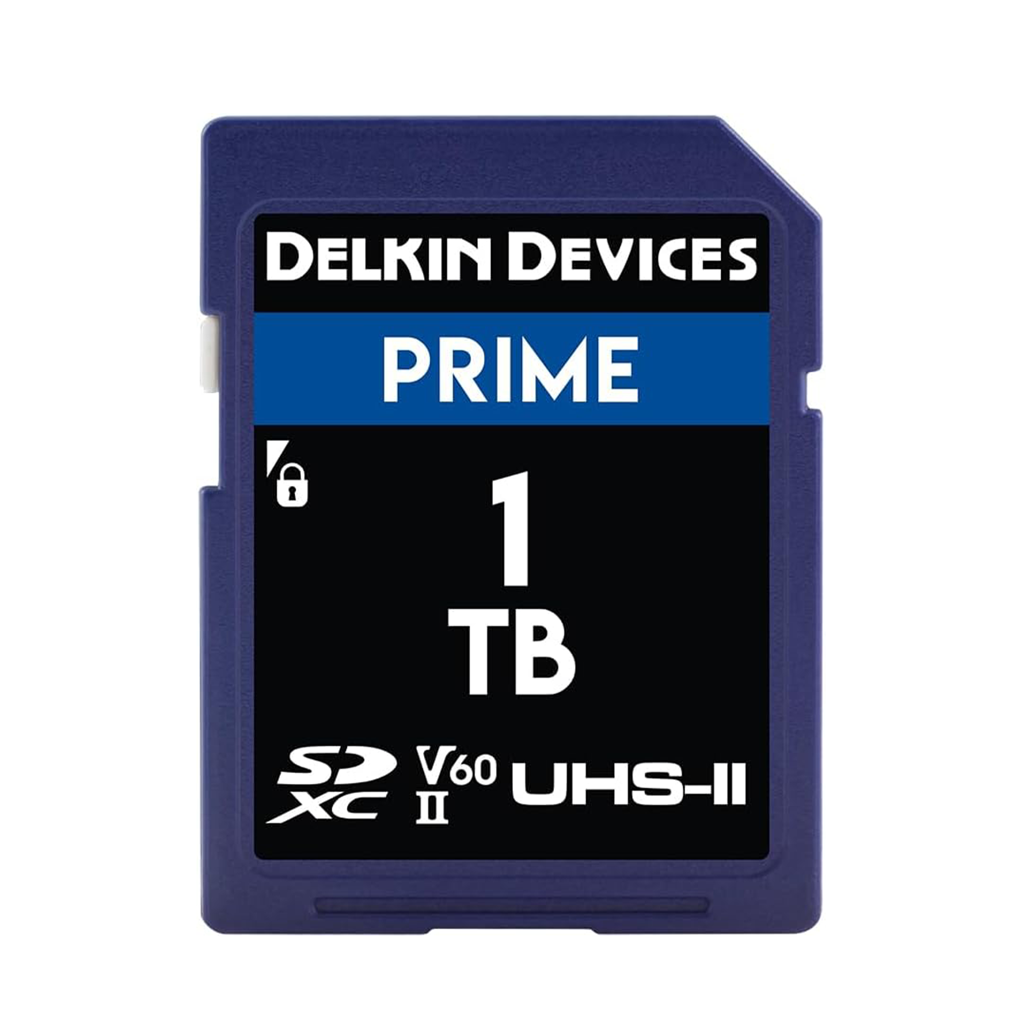 Delkin Devices 1TB PRIME UHS-II SDXC Memory Card - High-Speed 300MB/s for 4K Video & Burst Mode Photography - Perfect for DSLR Cameras, Drones, and Professional Videography
