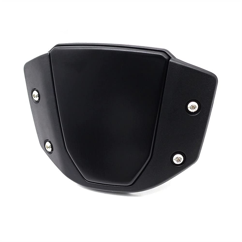 GYSEA CNC Motorcycle Wind Deflector for Honda CB650R (2019-2020) - Universal Front Screen Windscreen Windshield Accessories in Black - Perfect for Highway Riding & Wind Protection