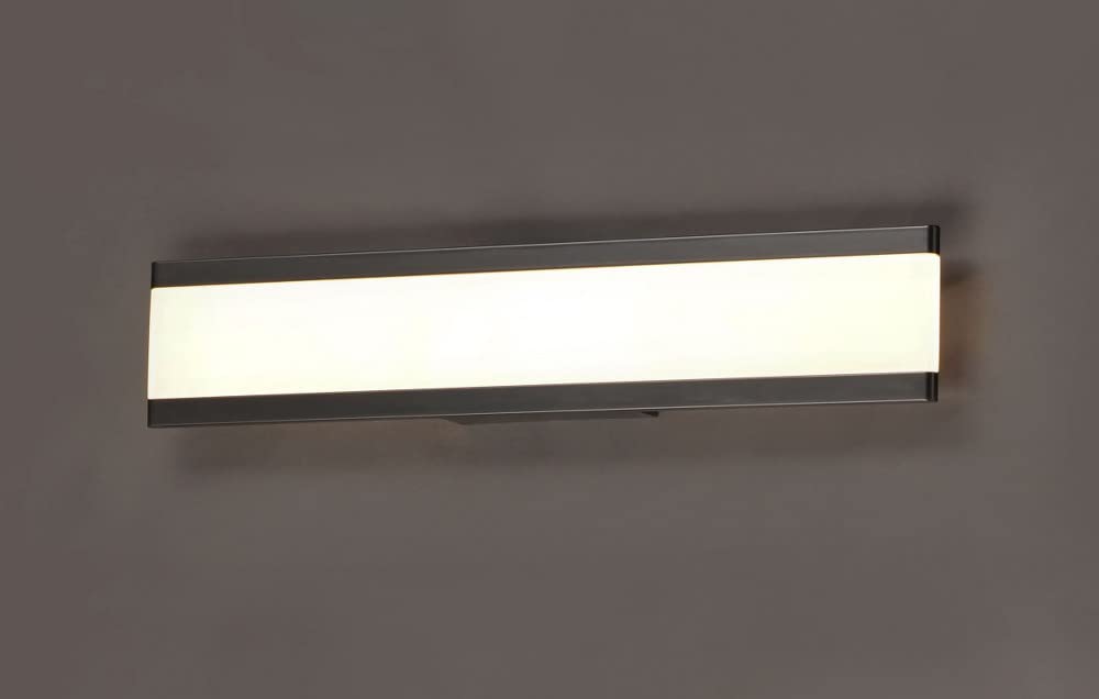 Maxim Visor-2 LED Bathroom Vanity Light - 24 Inch Wide x 4.75 Inch High - Modern Mirror Lighting for Bathroom Makeup & Shaving