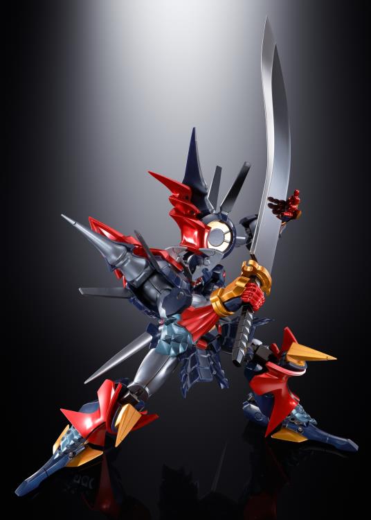 Bandai Soul of Chogokin GX-46R Dygenguar & Aussenseiter Super Robot Wars OG Action Figure - Collectible Anime Robot Model for Display & Gaming Enthusiasts