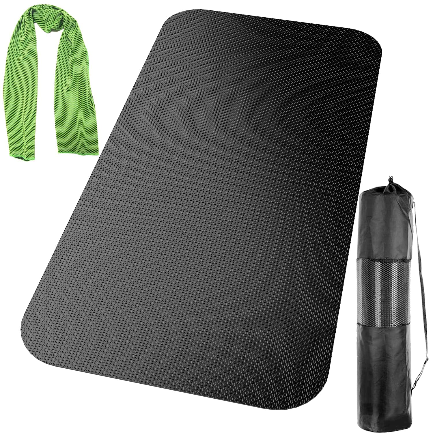 Premium Exercise Equipment Mat - Non-Slip Treadmill Mat, Bike Mat, Yoga Mat for Gym & Home Use | Protects Hardwood Floors | Ideal for Cardio, Strength Training & Yoga Workouts