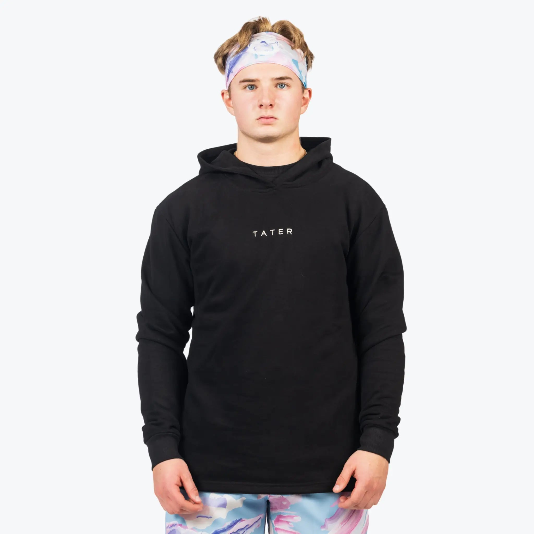 FUNDAMENTALS OFF Day Heavyweight Hoodie for Men & Women - Premium Cotton Blend, Warm & Comfortable Pullover Sweatshirt - Perfect for Casual Wear, Gym, and Outdoor Activities - Black