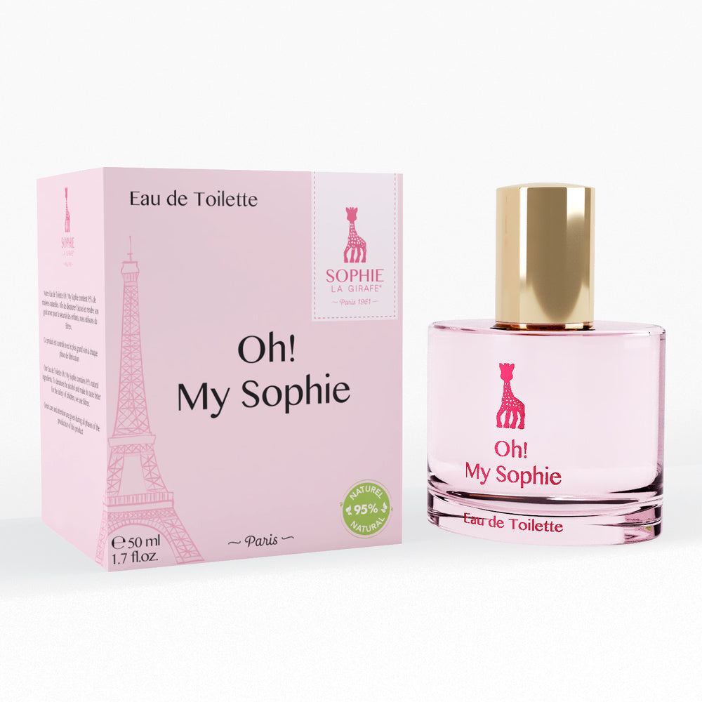 Sophie La Girafe 50ml Oh! My Sophie Eau de Toilette - Baby & Kids Fragrance | Gentle Scent for Newborns, Toddlers & Children | Perfect for Daily Use, Special Occasions & Gift Giving