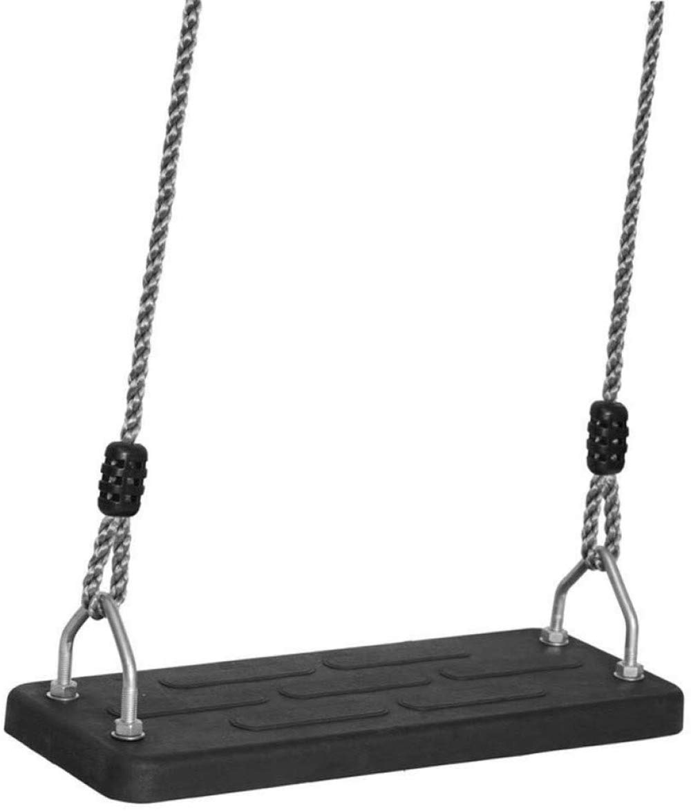 Adjustable Height Rubber Swing Chair for Kids - Indoor & Outdoor Hanging Chair Toy with Durable Rope - Perfect for Garden, Backyard, Playroom & Nursery Playtime