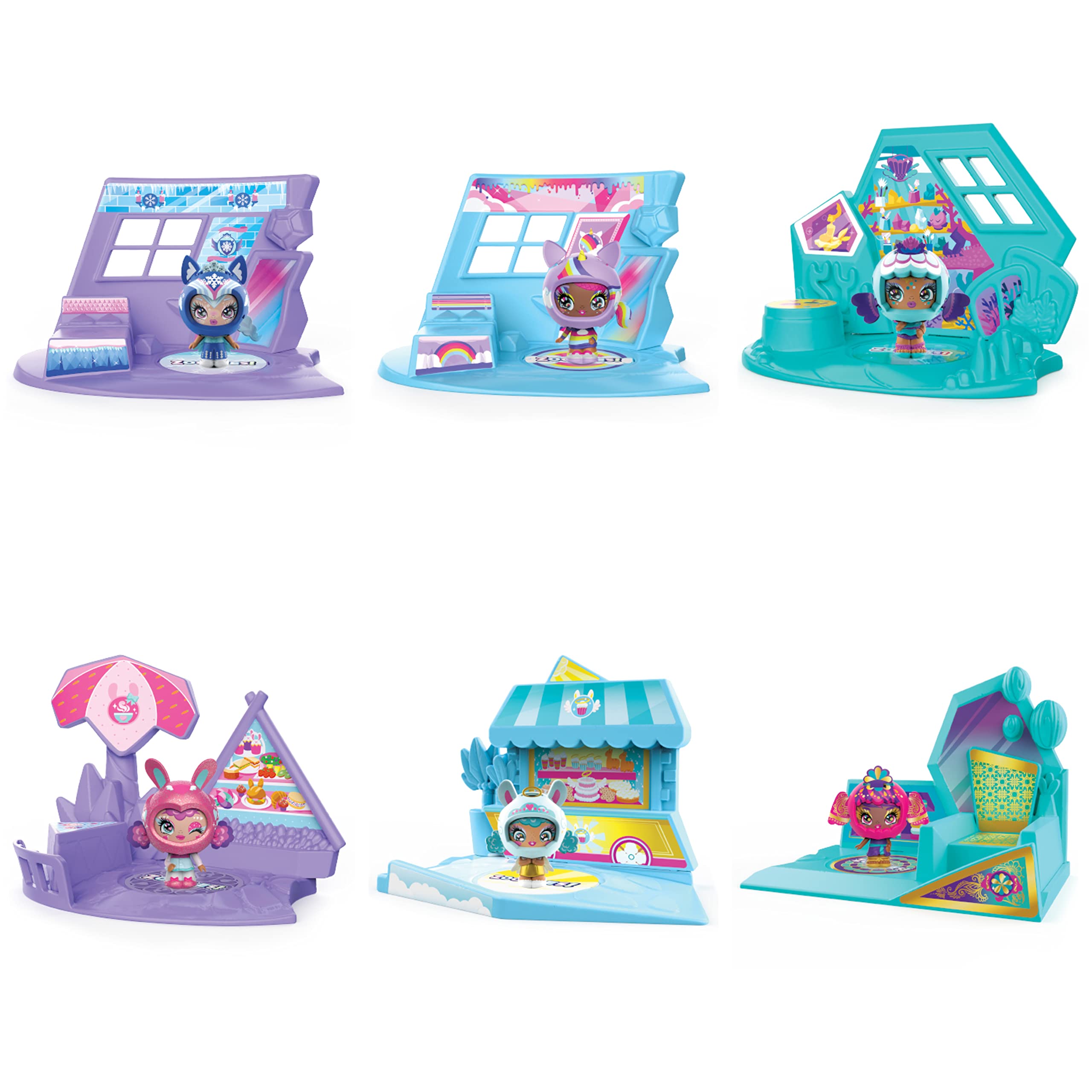 Spin Master Zoobles! Z-Girlz & Happitat - Luvlee Figure (1-Pack) | Collectible Mini Pet Toy for Kids | Perfect for Playtime, Birthday Gifts & Collectors (20134938, 6061365)
