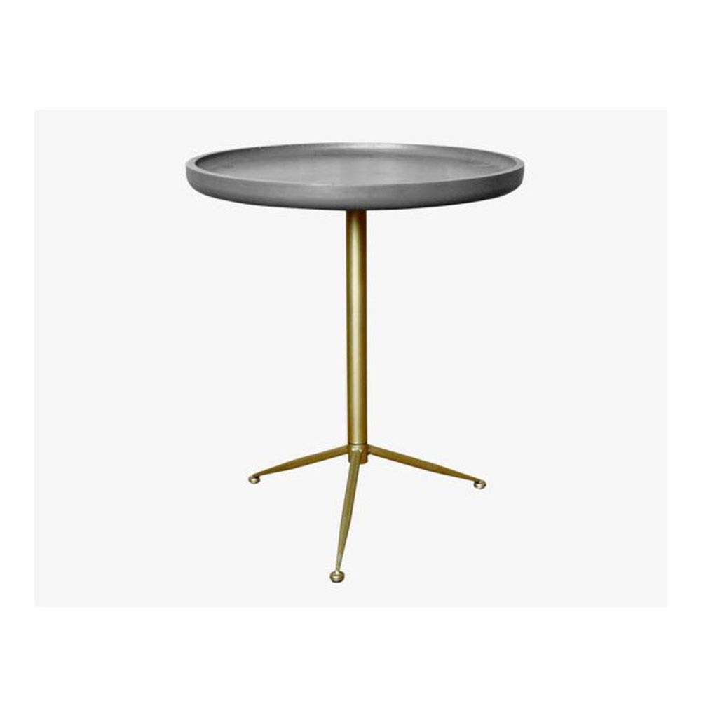 Rustic Wooden 3-Leg Round Coffee Table - Mid Century Modern Nightstand for Bedroom, Bedside Table, Side Desk & Living Room Accent | Perfect for Small Spaces, Studio Apartments & Cozy Home Decor