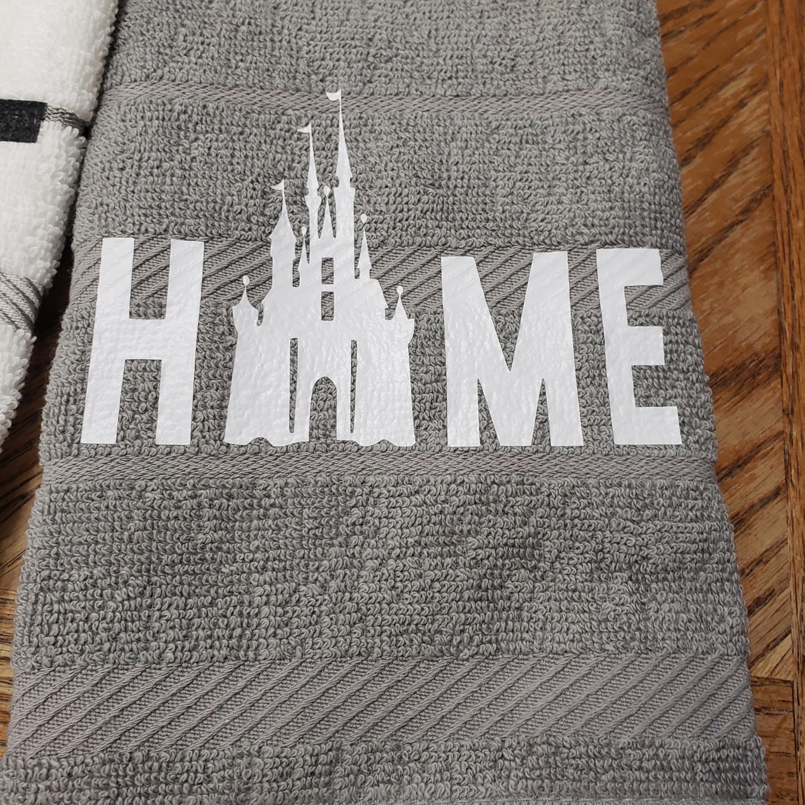 Be Our Guest Magic Castle Mickey Kitchen Bathroom Towels - Disney Themed Towels for Kids Bathroom, Kitchen, and Guest Use