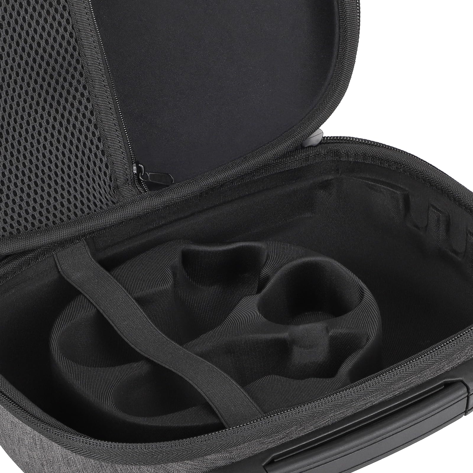 Oculus Quest 3 VR Headset Storage Case - Hard EVA Travel Carrying Bag with Controller Compartment - Protective Accessories for Meta Quest 3 - Perfect for Gaming, Travel & VR Headset Protection