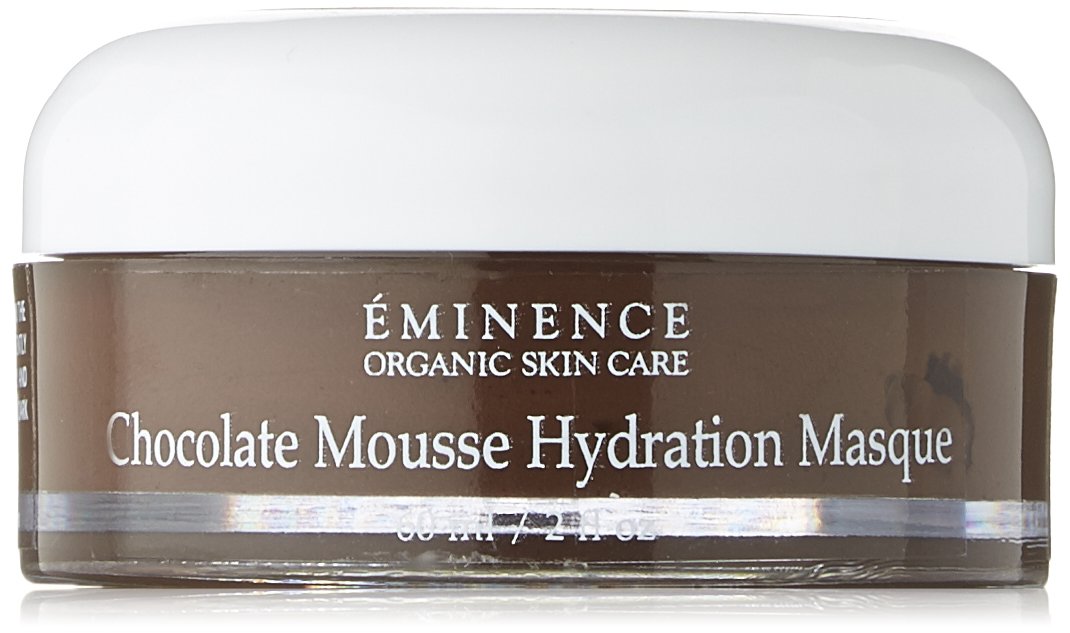 Eminence Organic Chocolate Mousse Hydration Mask 2 oz - Deep Moisturizing Facial Treatment for Dry Skin | Spa Quality Skincare at Home