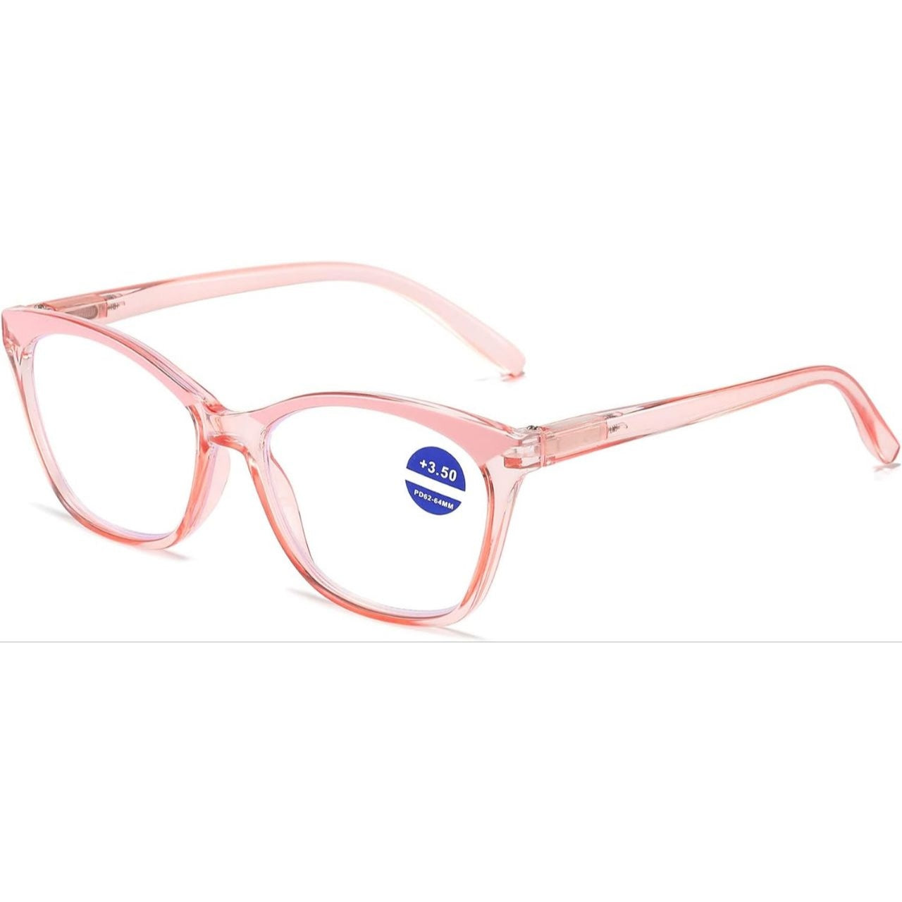 Stylish Blue Light Blocking Computer Glasses for Women with Flexible Spring Hinges - Perfect for Office Work, Gaming & Screen Time Protection